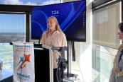 Julie revisits Rotary Melbourne April 2025